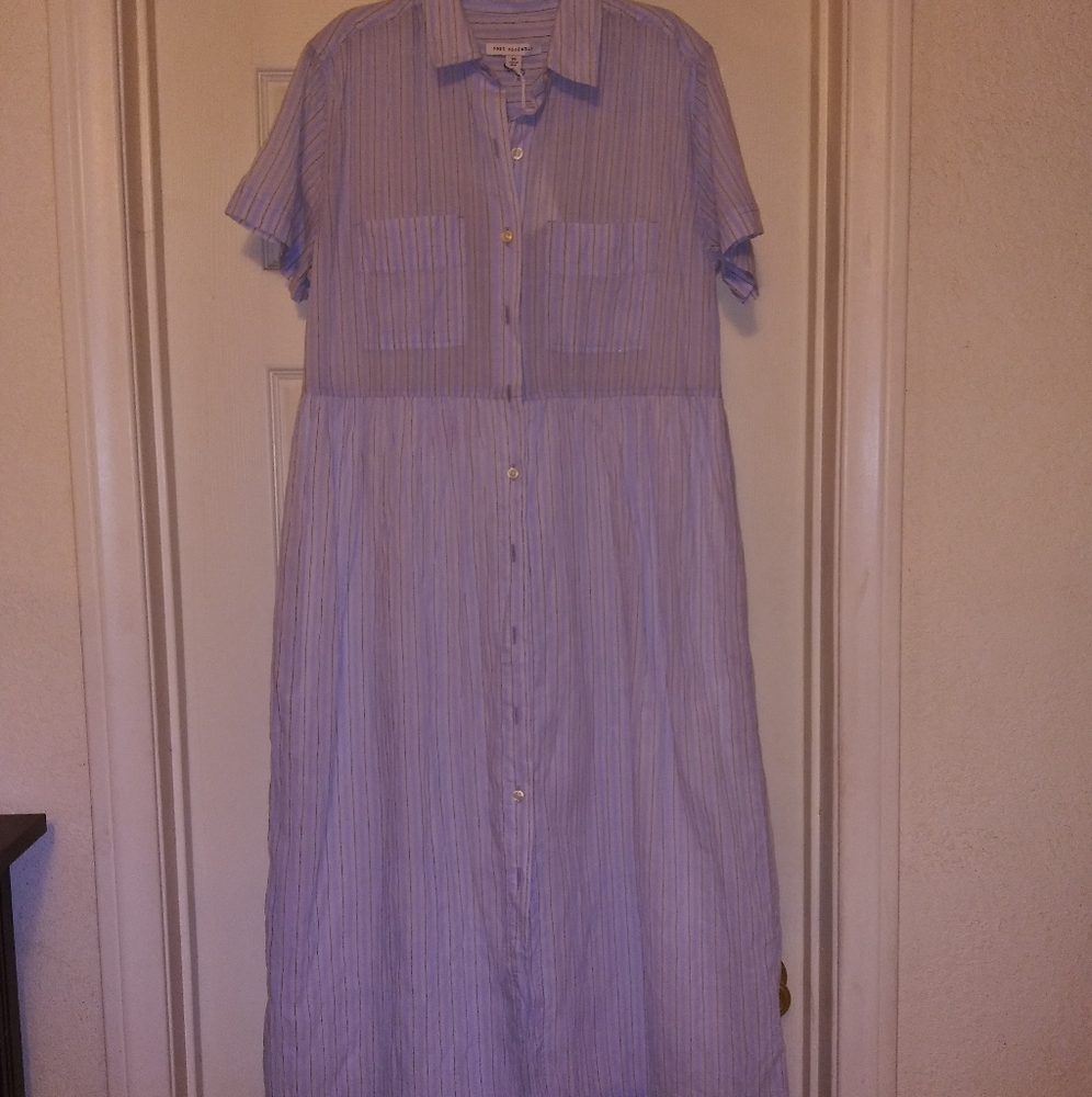 Free Assembly : SS Maxi Shirtdress